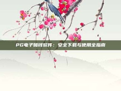PG电子赌钱软件：安全下载与使用全指南