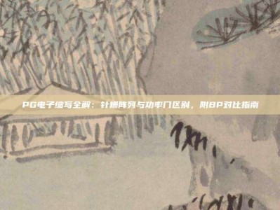PG电子缩写全解：针栅阵列与功率门区别，附BP对比指南