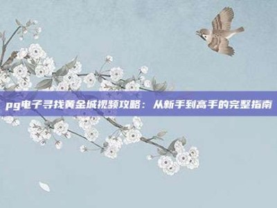 pg电子寻找黄金城视频攻略：从新手到高手的完整指南
