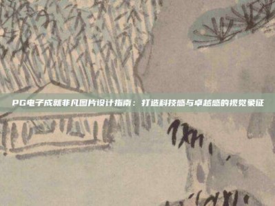 PG电子成就非凡图片设计指南：打造科技感与卓越感的视觉象征