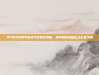 PG电子商务车价格与配置全解析，助你轻松开启移动创业之路