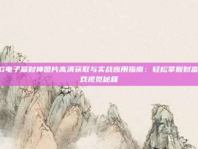 PG电子赢财神图片高清获取与实战应用指南：轻松掌握财富游戏视觉秘籍
