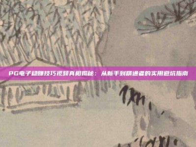 PG电子稳赚技巧视频真相揭秘：从新手到精通者的实用避坑指南