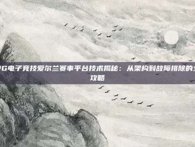 PG电子竞技爱尔兰赛事平台技术揭秘：从架构到故障排除的全攻略