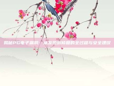 揭秘PG电子漏洞：从发现到修复的全过程与安全建议