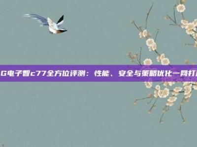 PG电子智c77全方位评测：性能、安全与策略优化一网打尽