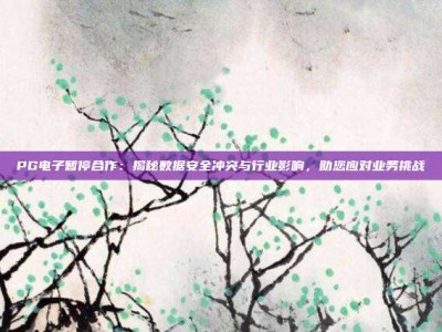 PG电子暂停合作：揭秘数据安全冲突与行业影响，助您应对业务挑战
