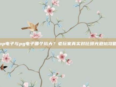 pp电子与pg电子哪个坑大？老玩家真实对比曝光避坑攻略