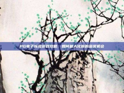 PG电子埃及游戏攻略：如何最大化你的赢奖机会