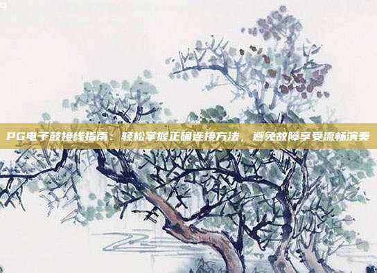 PG电子鼓接线指南：轻松掌握正确连接方法，避免故障享受流畅演奏