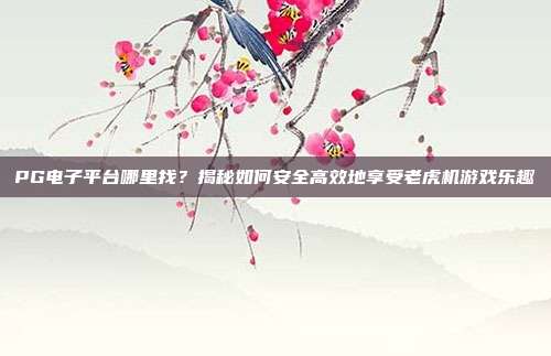 PG电子平台哪里找？揭秘如何安全高效地享受老虎机游戏乐趣