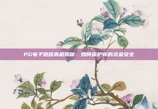 PG电子跑路真相揭秘：如何保护你的资金安全