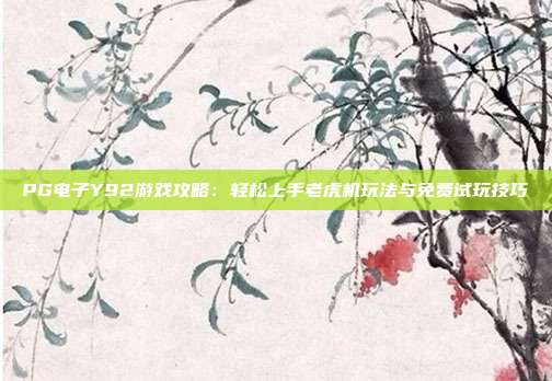 PG电子Y92游戏攻略:轻松上手老虎机玩法与免费试玩技巧