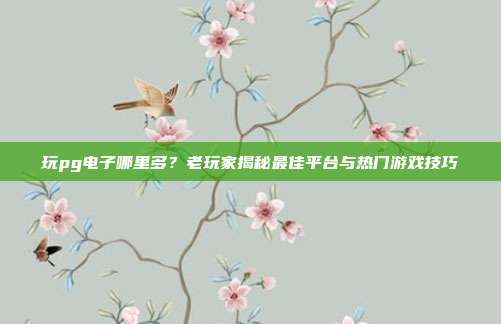 玩pg电子哪里多？老玩家揭秘最佳平台与热门游戏技巧