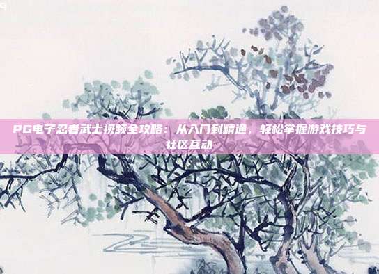 PG电子忍者武士视频全攻略:从入门到精通,轻松掌握游戏技巧与社区互动