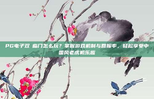 PG电子双囍临门怎么玩?掌握游戏机制与回报率,轻松享受中国风老虎机乐趣