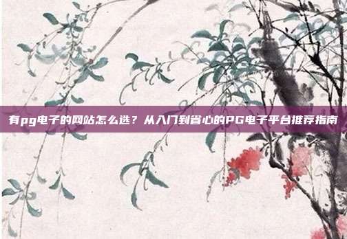 有pg电子的网站怎么选？从入门到省心的PG电子平台推荐指南