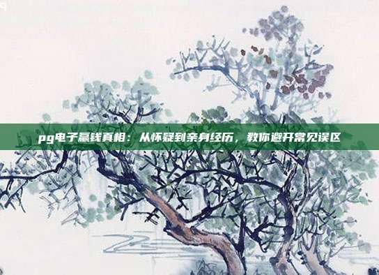 pg电子赢钱真相:从怀疑到亲身经历,教你避开常见误区