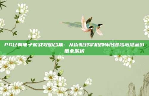 PG经典电子游戏攻略合集:从街机到掌机的怀旧冒险与隐藏彩蛋全解析