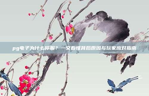 pg电子为什么停服?一文看懂背后原因与玩家应对指南