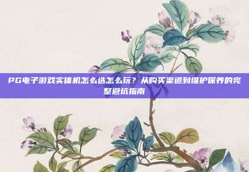 PG电子游戏实体机怎么选怎么玩？从购买渠道到维护保养的完整避坑指南