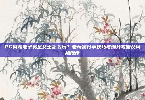 PG网赌电子赏金女王怎么玩？老玩家分享技巧与爆分攻略及风险提示