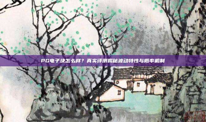 PG电子块怎么样?真实评测揭秘波动特性与概率机制