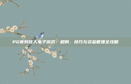 PG夜醉佳人电子游戏:规则、技巧与资金管理全攻略