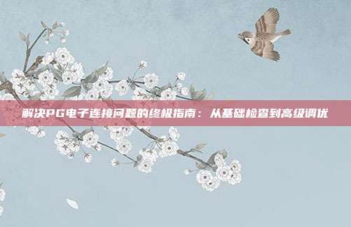 解决PG电子连接问题的终极指南:从基础检查到高级调优